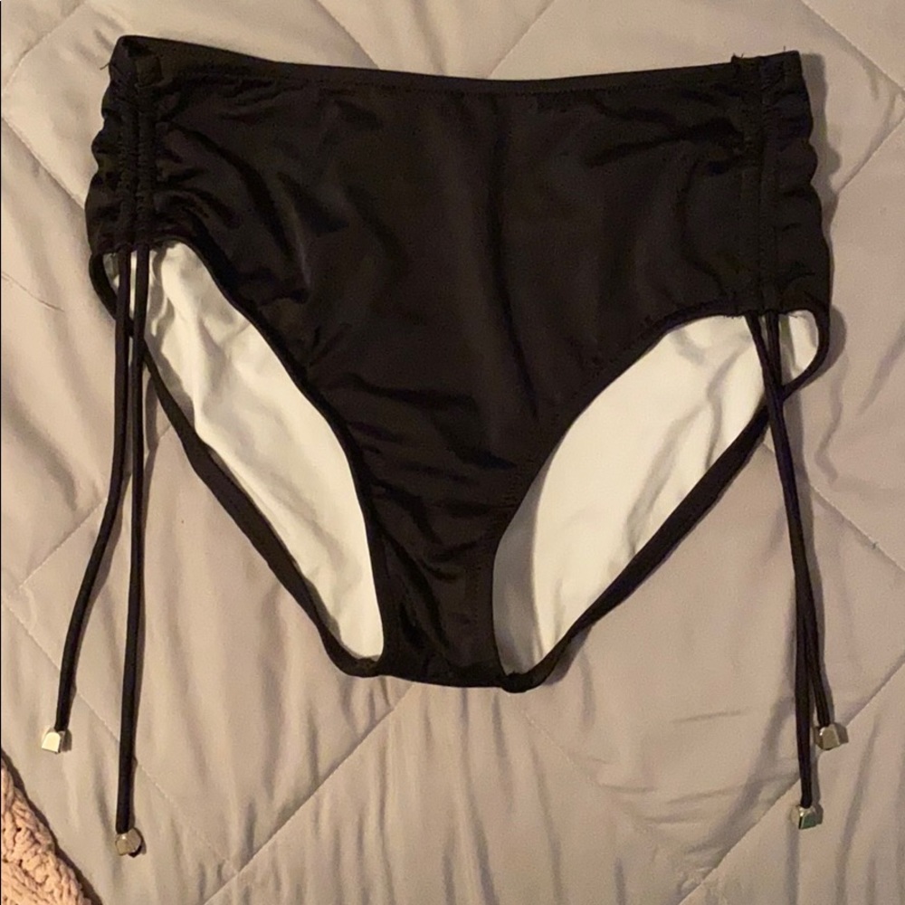High waisted bathing suit bottoms